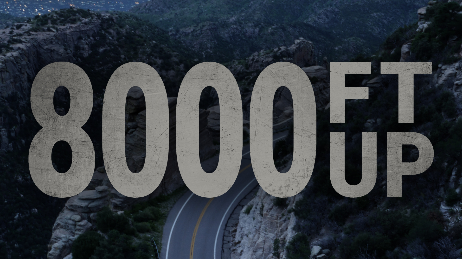 8000 Ft Up poster